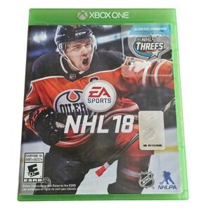 NHL 18 EA Sports Microsoft Xbox One Hockey Video Game NHL Threes Mode